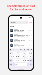اسکرین شات 3 برنامه Apple Music Classical