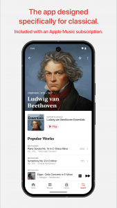 اسکرین شات 1 برنامه Apple Music Classical