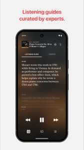 اسکرین شات 5 برنامه Apple Music Classical