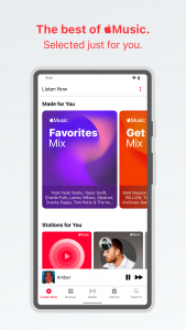اسکرین شات برنامه Apple Music 3