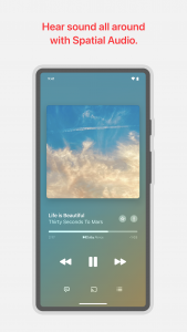 اسکرین شات برنامه Apple Music 4
