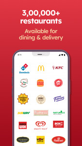 اسکرین شات برنامه Zomato: Food Delivery & Dining 2