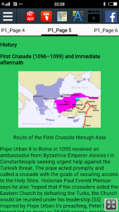 اسکرین شات برنامه Crusades History 3