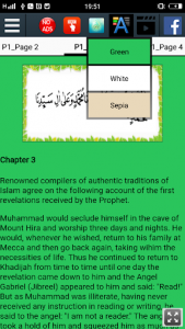 اسکرین شات برنامه Biography of Prophet Muhammad PBUH 5