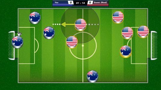 اسکرین شات بازی Soccer Clash: Football Battle 3