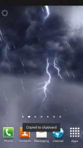 اسکرین شات برنامه Stormy Lightning HD 4