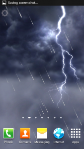 اسکرین شات برنامه Stormy Lightning HD 1