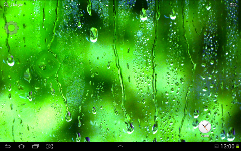 اسکرین شات برنامه Rain Live Wallpaper 3