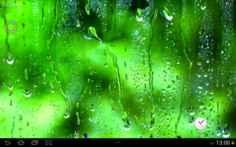 اسکرین شات برنامه Rain Live Wallpaper 2