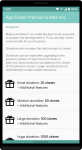 اسکرین شات برنامه App Cloner Premium & Add-ons 2