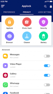 اسکرین شات برنامه Applock 5