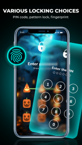 اسکرین شات 3 برنامه Applock, Pin Lock & Lock Apps