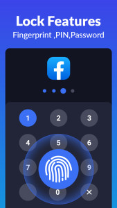 اسکرین شات 3 برنامه App Lock - Lock Apps, Pattern