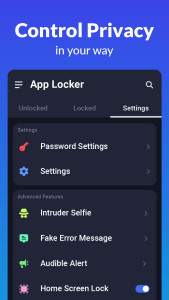 اسکرین شات 7 برنامه App Lock - Lock Apps, Pattern