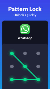 اسکرین شات 2 برنامه App Lock - Lock Apps, Pattern