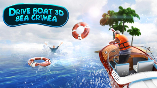 اسکرین شات بازی Drive Boat 3D Sea Crimea 2