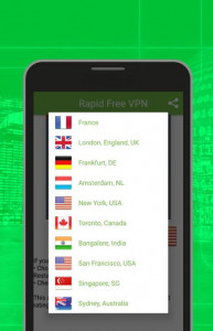 اسکرین شات برنامه Rapid Free VPN 2