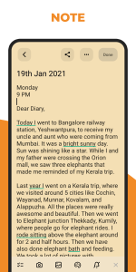 اسکرین شات 2 برنامه Notes, to-do lists