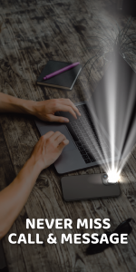 اسکرین شات 2 برنامه Flash Alert - Flash App
