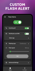 اسکرین شات 6 برنامه Flash Alert - Flash App