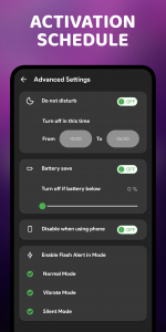 اسکرین شات 5 برنامه Flash Alert - Flash App