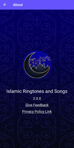 اسکرین شات برنامه Islamic Ringtones and Songs 1