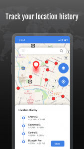 اسکرین شات 3 برنامه GPS Maps & Location Tracker
