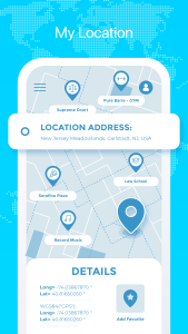 اسکرین شات 1 برنامه My Location & Travel Tools