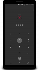 اسکرین شات برنامه AppLock Lite 1