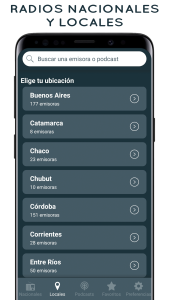 اسکرین شات 3 برنامه Radio Argentina: Radio FM y AM