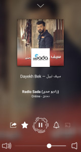اسکرین شات برنامه Radio Arabic 4