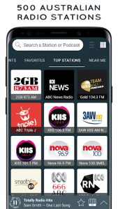 اسکرین شات برنامه Radio Australia: Online Radio & FM Radio App 1