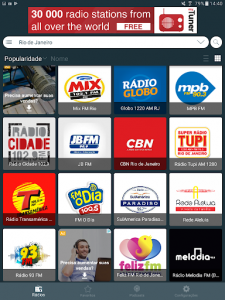 اسکرین شات برنامه Radio Brazil - Internet Radio, FM Radio, AM Radio 8
