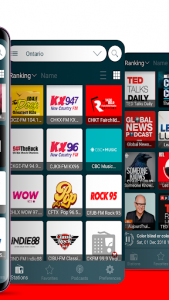 اسکرین شات برنامه Radio Canada - Internet Radio App 3