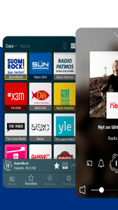 اسکرین شات 1 برنامه Nettiradio Suomi - FM Radio