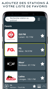 اسکرین شات 3 برنامه Radio France - Live Radio FM