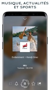 اسکرین شات 2 برنامه Radio France - Live Radio FM