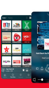 اسکرین شات 1 برنامه Radio UK - Online Radio player