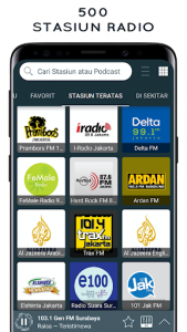اسکرین شات برنامه Radio Indonesia - Radio FM 1