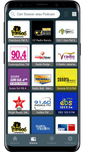 اسکرین شات 4 برنامه Radio Streaming Indonesia