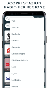 اسکرین شات 6 برنامه Radio Italiane - radio online