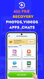 اسکرین شات برنامه All File & Photo Recovery App 1