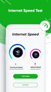 اسکرین شات برنامه 5G LTE Network Speed Test 1