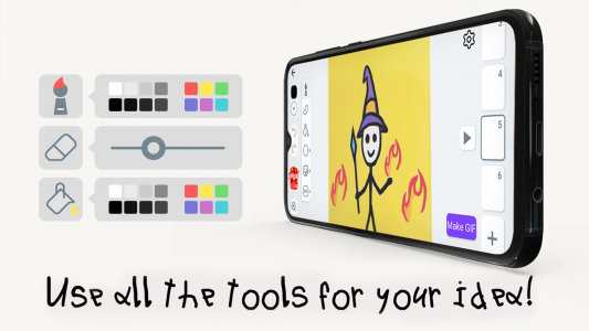 اسکرین شات بازی Stickman: draw animation maker 3