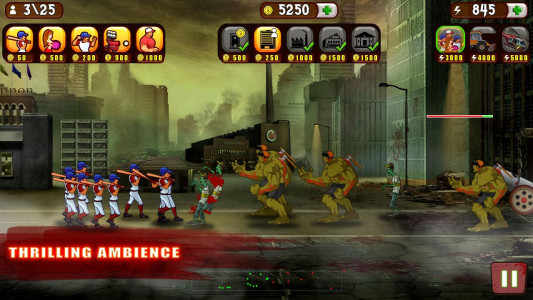 اسکرین شات بازی Baseball Vs Zombies 5