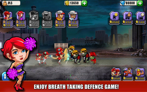 اسکرین شات 1 بازی Baseball Vs Zombies Returns