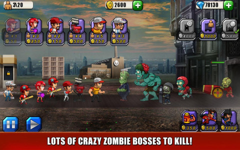 اسکرین شات بازی Baseball Vs Zombies Returns 2