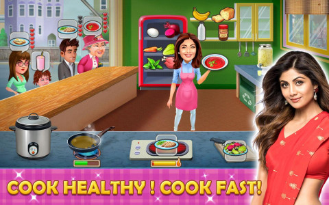 اسکرین شات بازی Kitchen Tycoon : Shilpa Shetty - Cooking Game 1