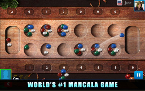 اسکرین شات بازی Mancala 1