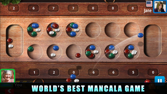اسکرین شات 1 بازی Mancala